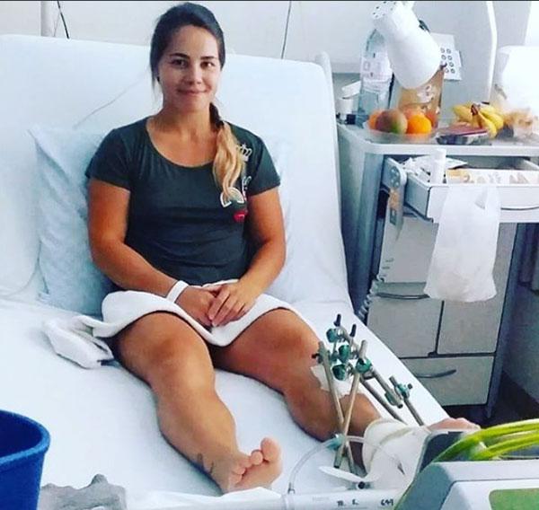 Анастасия Романова получила серьезную травму во время тренировки на горных лыжах 4