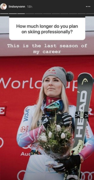 Линдси Вонн собралась завершить горнолыжную карьеру 2