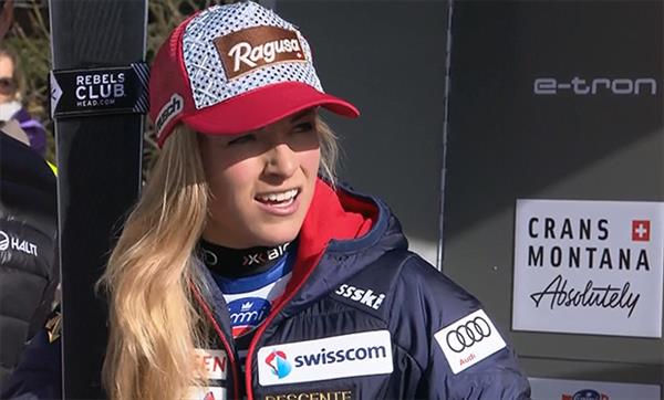Швейцарка Лара Гут-Бехрами выиграла квалификацию в параллельном гиганте в Лехе, россиянки не прошли в основную гонку 1
