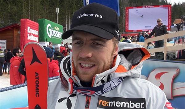 Норвежец Кильде выиграл первую официальную тренировку в спуске в Валь д’Изере 1