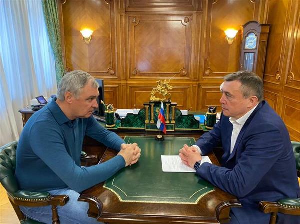 Глава РФГС Леонид Мельников встретился с губернатором Сахалина Валерием Лимаренко 2