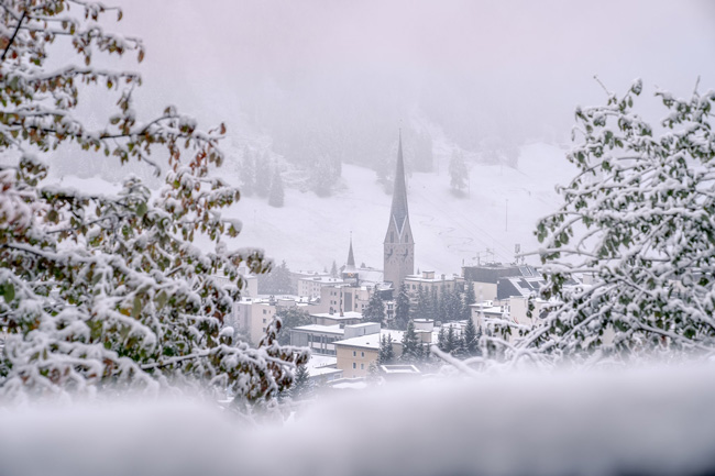 На горнолыжных курортах Европы выпал снег 4