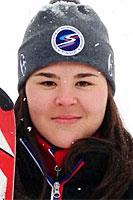 Ольга Погребицкая — победительница первого этапа Кубка России в слаломе-гиганте 2