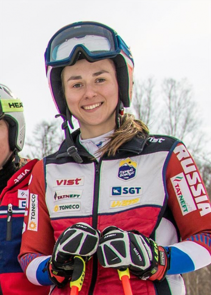 Софья Крохина — победительница 4-го этапа Кубка России в слаломе в Кировске 2