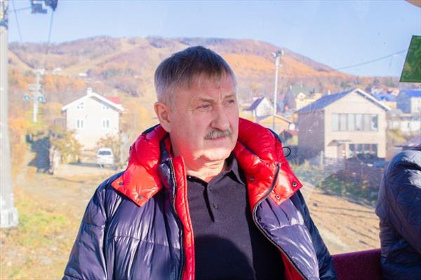 Вице-президент РФГС Валерий Цыганов — о посещении сахалинского горнолыжного комплекса «Горный воздух» 2