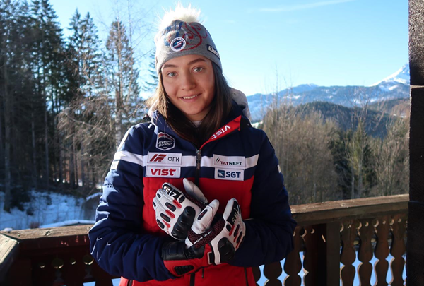 Анастасия Горностаева — четвертая в FIS-гонке в слаломе во Флахау 1