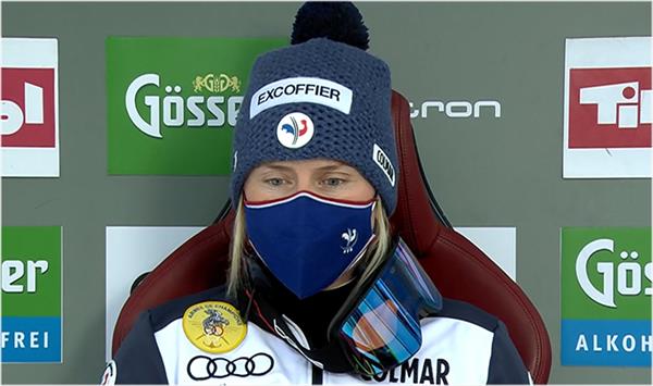 Француженка Ворли захватила лидерство в гиганте в Лиенце, Катя Ткаченко не прошла во второй заезд 1