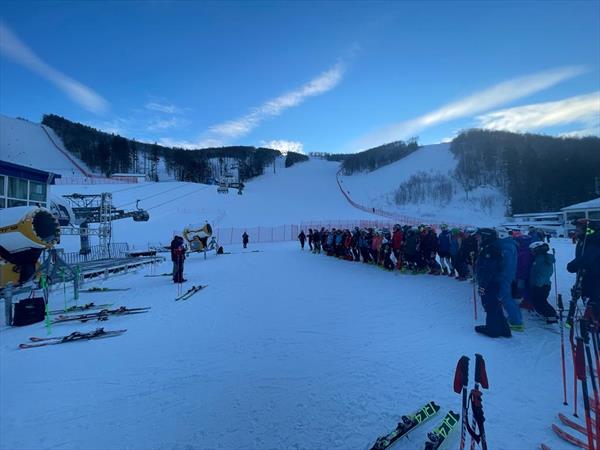78 горнолыжников принимают участие в чемпионате и первенстве Сахалинской области 2