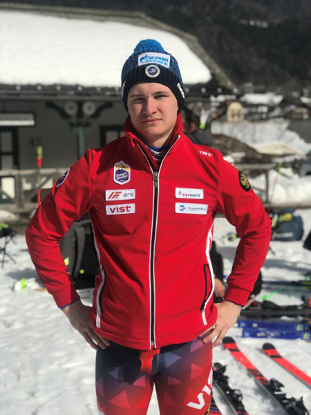 Дмитрий Пышкин — серебряный призер соревнований FIS в гиганте в Мариборе 2