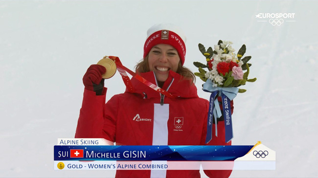 Мишель Гизин – двукратная олимпийская чемпионка 1