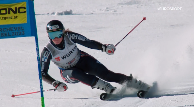 Норвежка выиграла первую в жизни медаль через сутки после падения 4